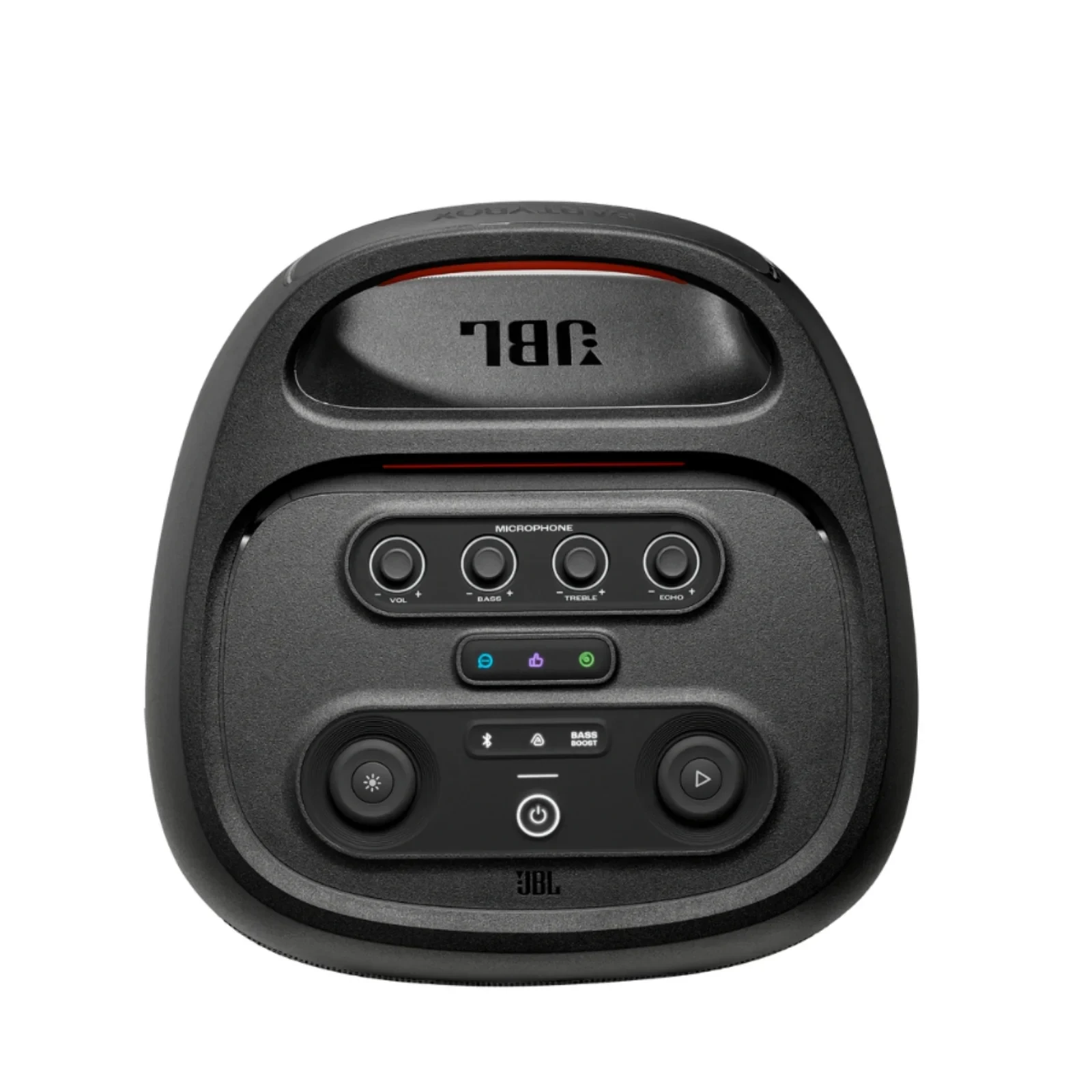 PartyBox 710, panel de controles superior